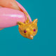 Antique 15ct Gold Fox Head Charm, Ruby Eyes