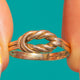 Antique 9ct Gold Knot Ring