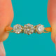 18ct Gold Diamond Three Stone Trilogy Ring, 0.70ct