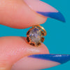 Antique 18ct Rose Gold Foiled Rose-Cut Diamond Charm, 0.30ct