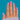 Four-part puzzle ring worn on the hand
