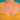 Gold necklace worn, wider view