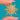15ct Gold Pearl & Diamond Flower Brooch Pendant, front of the Pearl and Diamond flower on blue