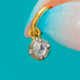 Victorian 9ct Gold & Silver Rose-Cut Diamond Charm