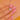 Moonstone charm worn close up