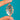 Closed-backed settings on pendant reverse
