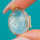 RARE Victorian Pools of Light Rock Crystal Orb Locket, c.1860