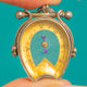 Antique Victorian Silver Compass Pendant, c.1893