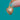 Mini Antique Victorian 9ct Gold Puffy Heart Charm